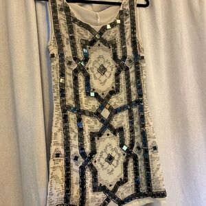 Free People Sequined Mini Dress, Size 0